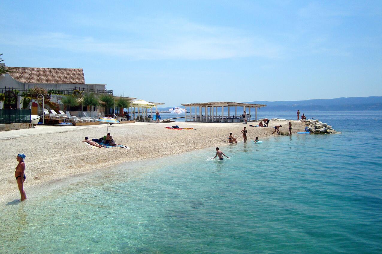 La spiaggia più vicina - Appartamenti con piscina Rat Piccolo - Mali Rat, Almissa - Omiš