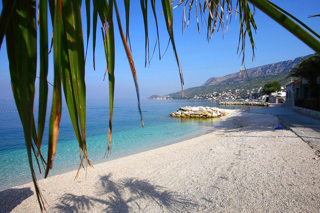 La spiaggia più vicina - Appartamenti con piscina Rat Piccolo - Mali Rat, Almissa - Omiš