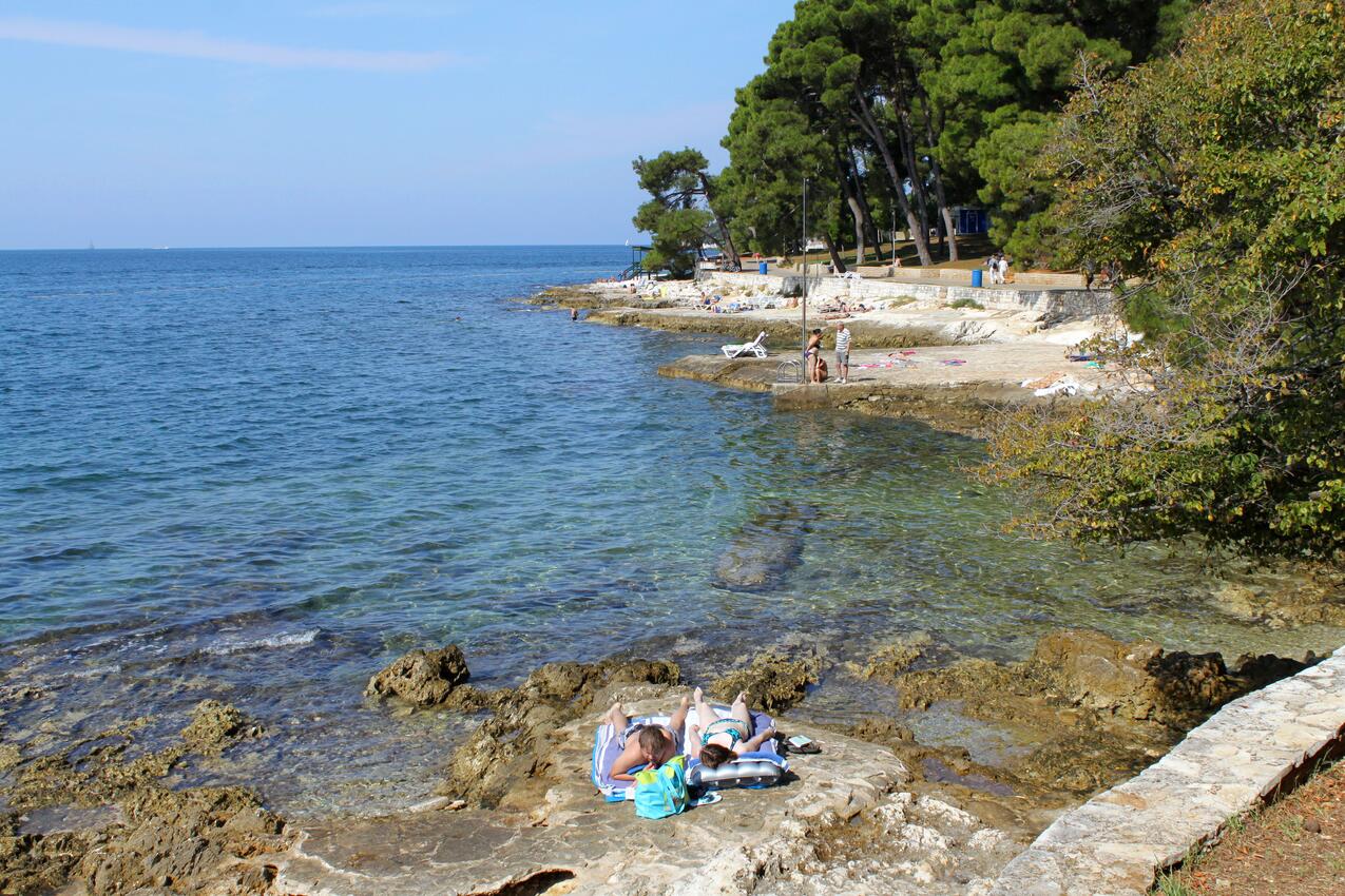 La spiaggia più vicina - Appartamenti con parcheggio Parenzo - Poreč