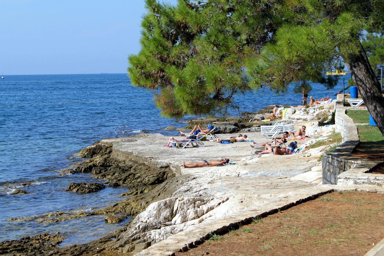 La spiaggia più vicina - Appartamenti con parcheggio Parenzo - Poreč