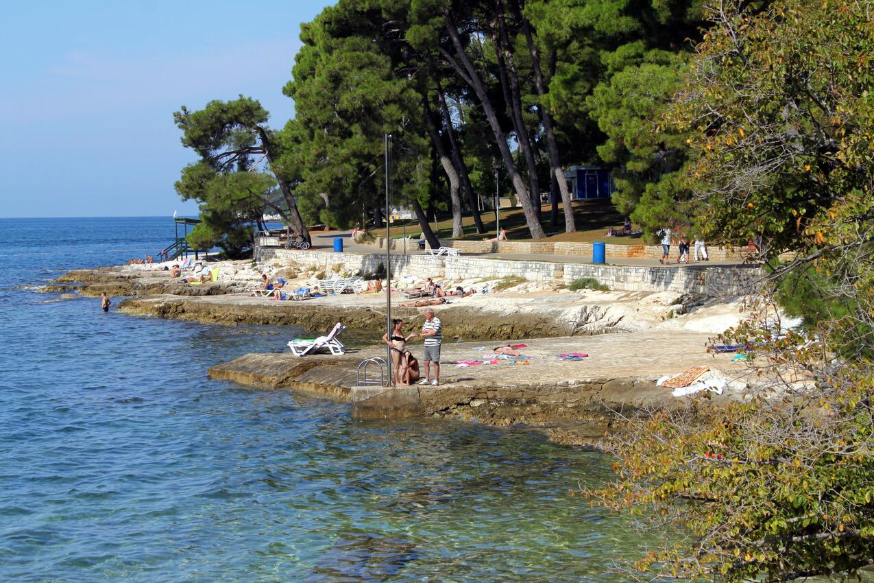 La spiaggia più vicina - Appartamenti con parcheggio Parenzo - Poreč