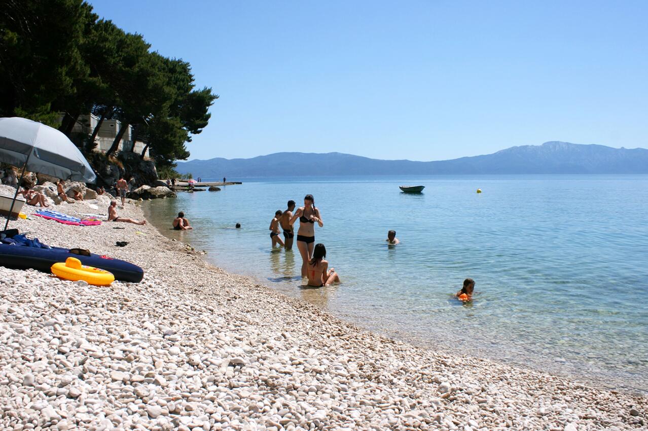 Nächster Strand - Ferienwohnungen am Meer Zaostrog, Makarska