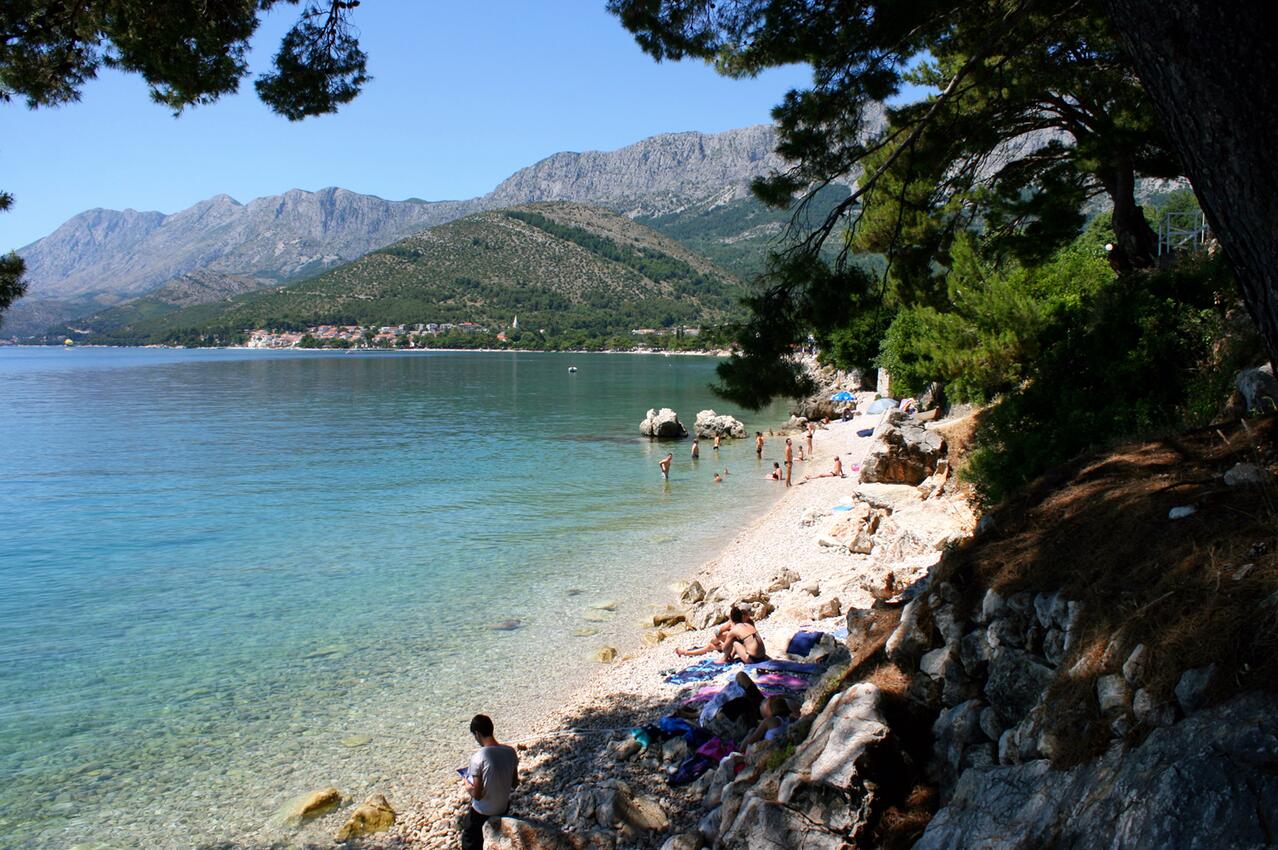 Nächster Strand - Ferienwohnungen am Meer Zaostrog, Makarska