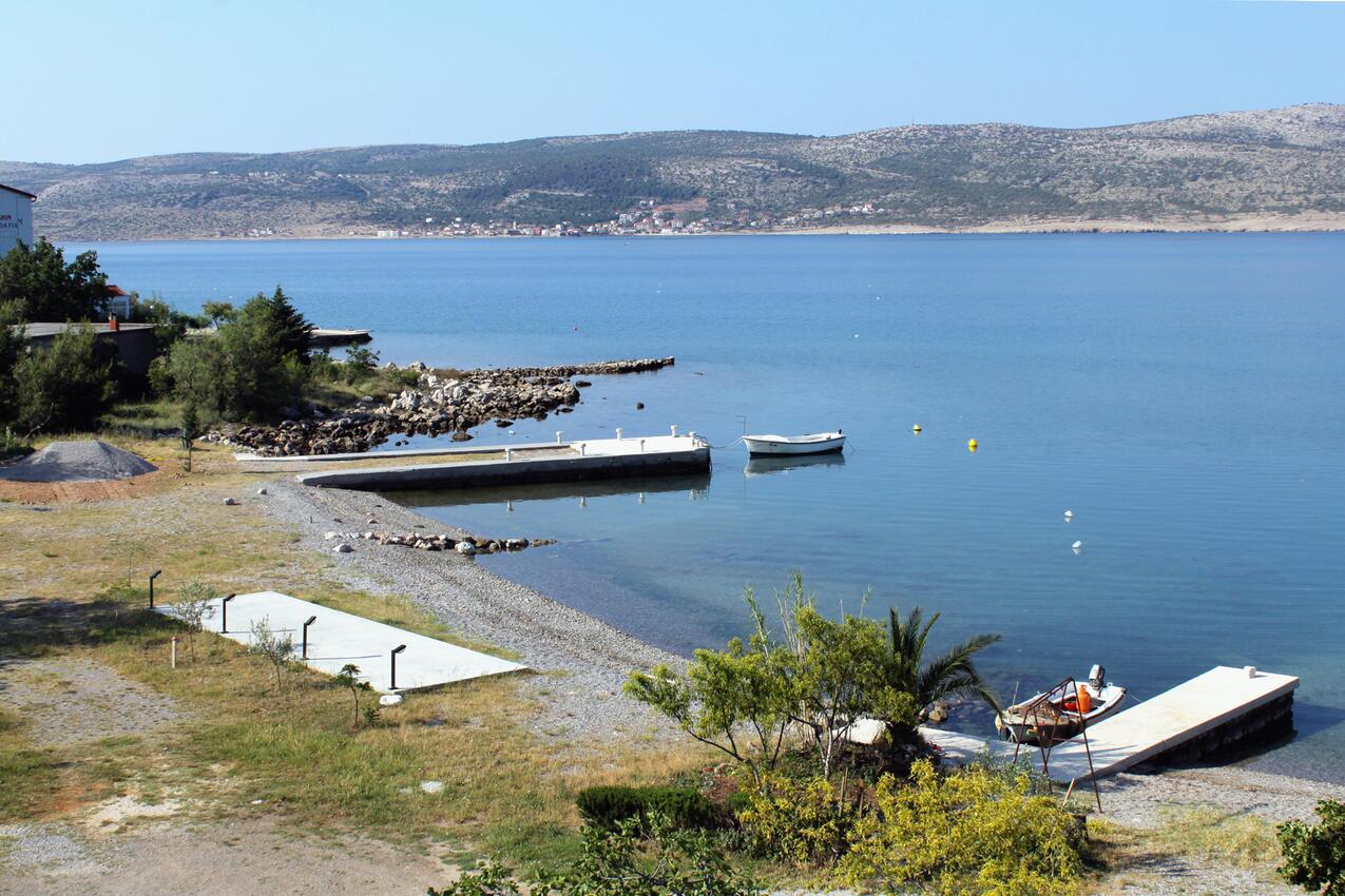 La spiaggia più vicina - Appartamenti con parcheggio Seline, Paklenica