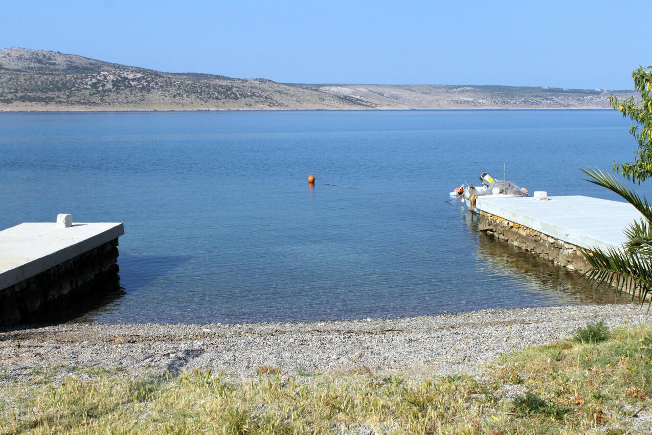 La spiaggia più vicina - Appartamenti con parcheggio Seline, Paklenica
