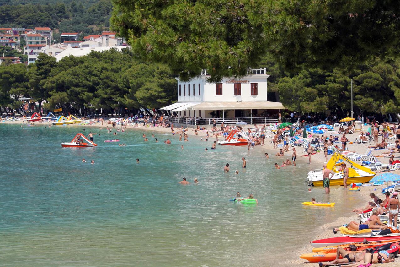 La spiaggia più vicina - Appartamenti con parcheggio Macarsca - Makarska