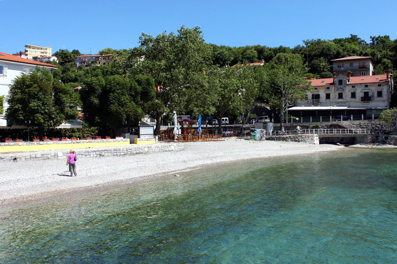 La spiaggia più vicina - Appartamenti con parcheggio Opric, Abbazia - Opatija