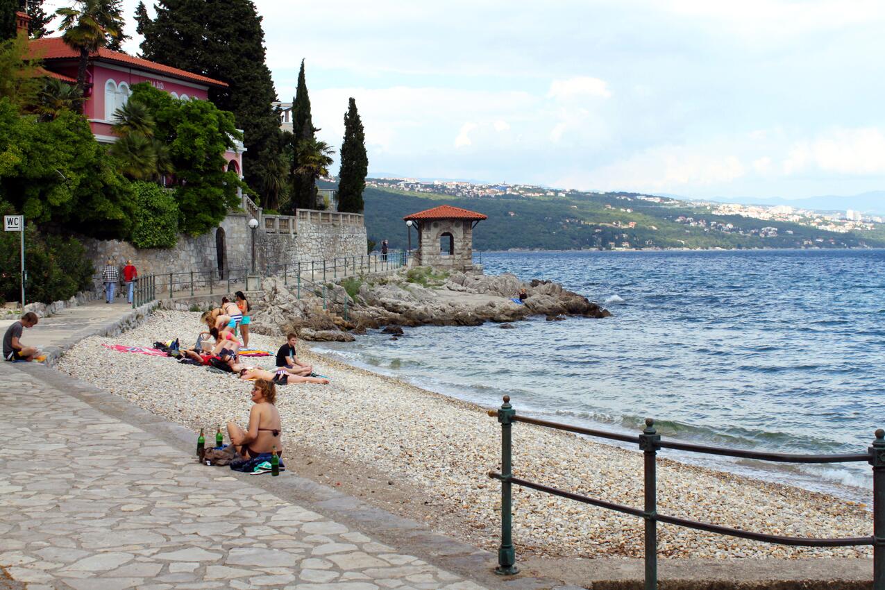 La spiaggia più vicina - Appartamenti con parcheggio Abbazia - Pobri - Opatija - Pobri, Abbazia - Opatija