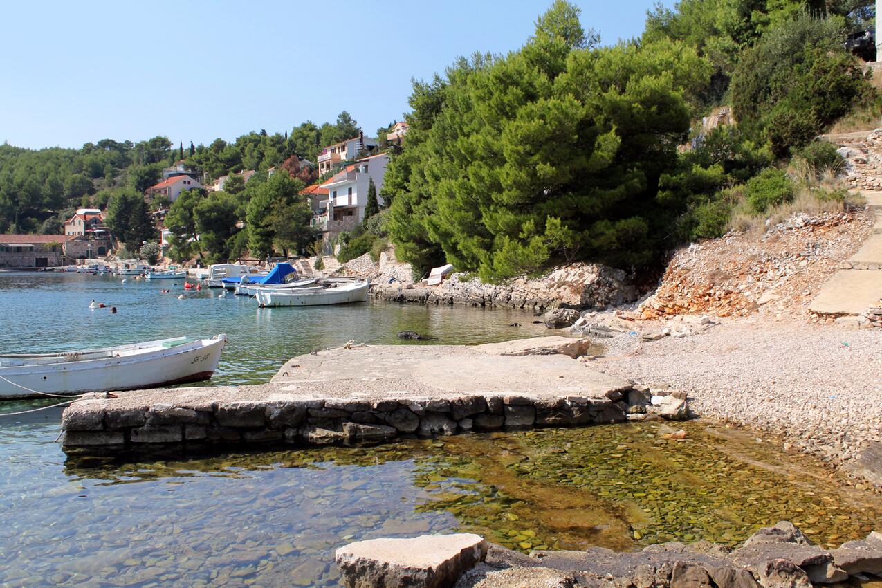La spiaggia più vicina - Appartamenti accanto al mare Basina, Lesina - Hvar