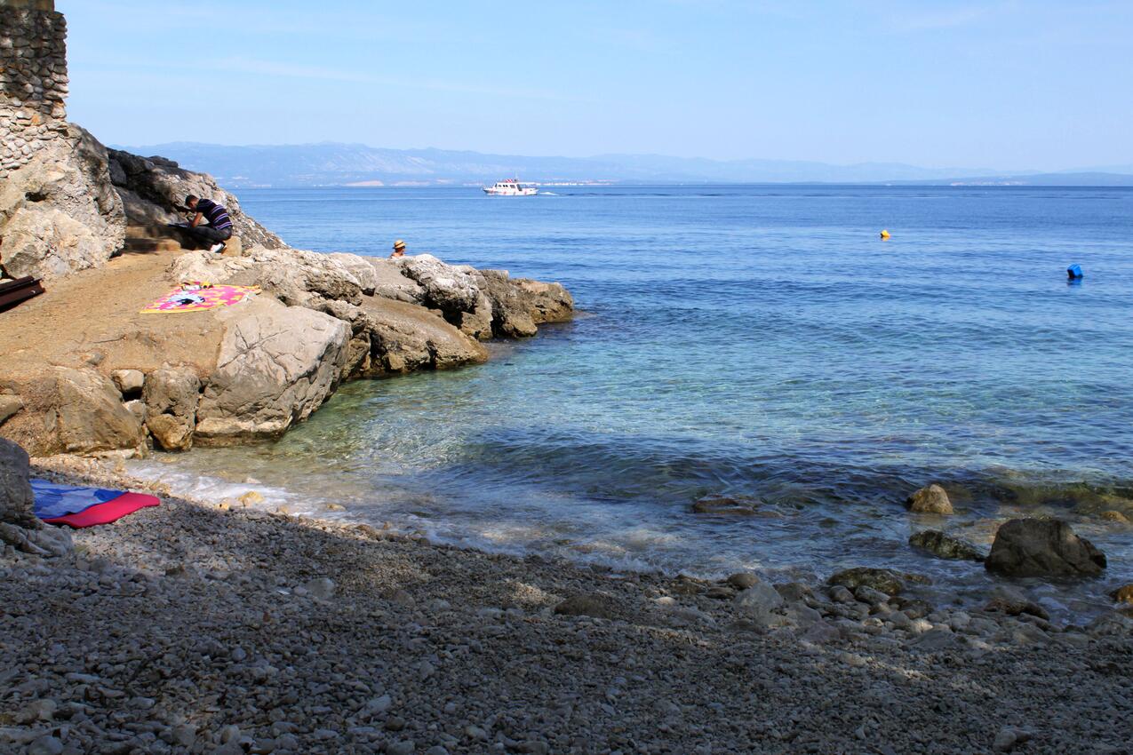 Nearest beach - Apartments with parking spaces Kraj, Opatija