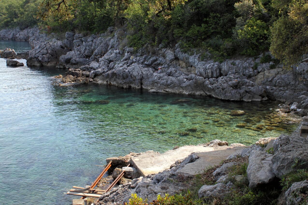 Nearest beach - Apartments with parking spaces Kraj, Opatija