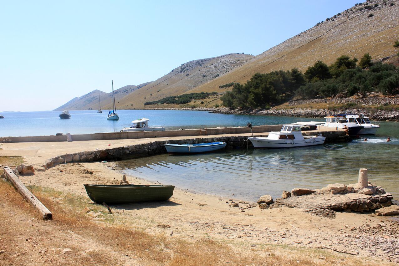 Nächster Strand - Fischerhaus am Meer Bucht Statival, Kornati