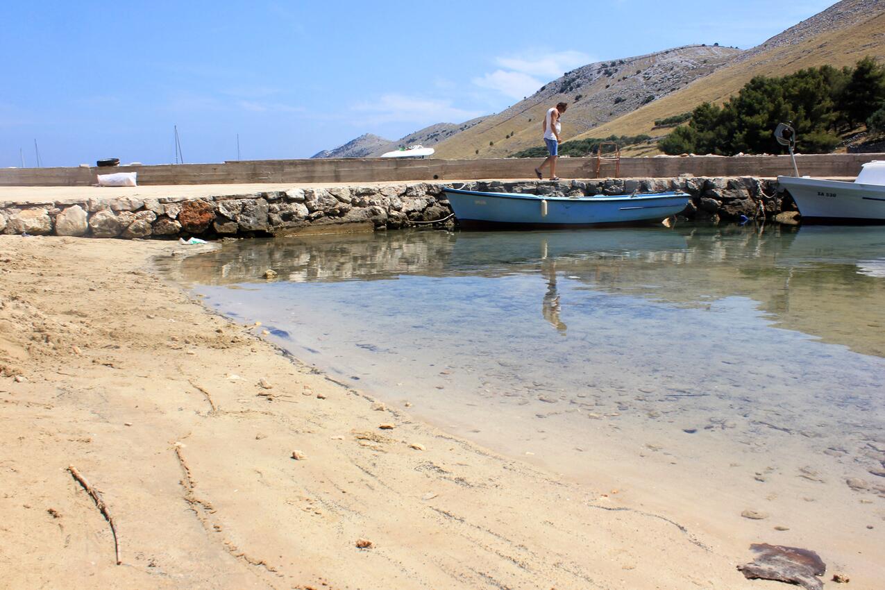 Nächster Strand - Fischerhaus am Meer Bucht Statival, Kornati