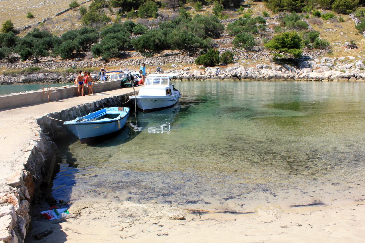Nächster Strand - Fischerhaus am Meer Bucht Statival, Kornati