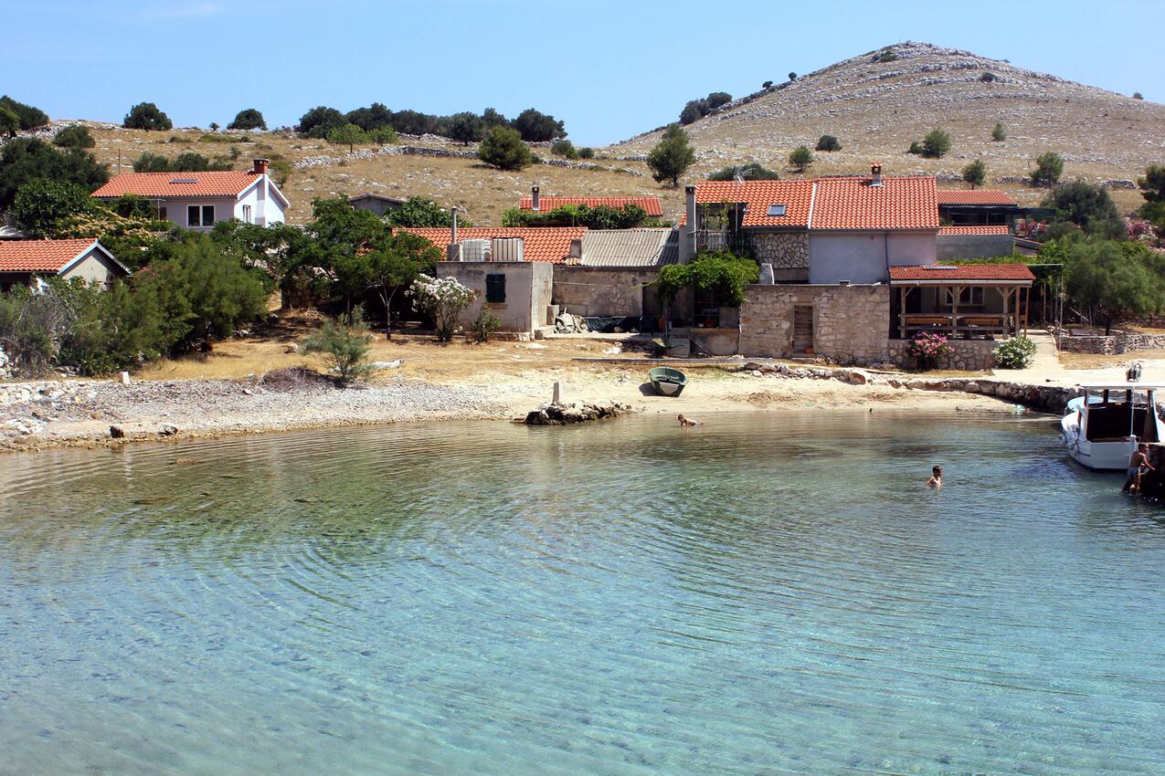 Nächster Strand - Fischerhaus am Meer Bucht Statival, Kornati