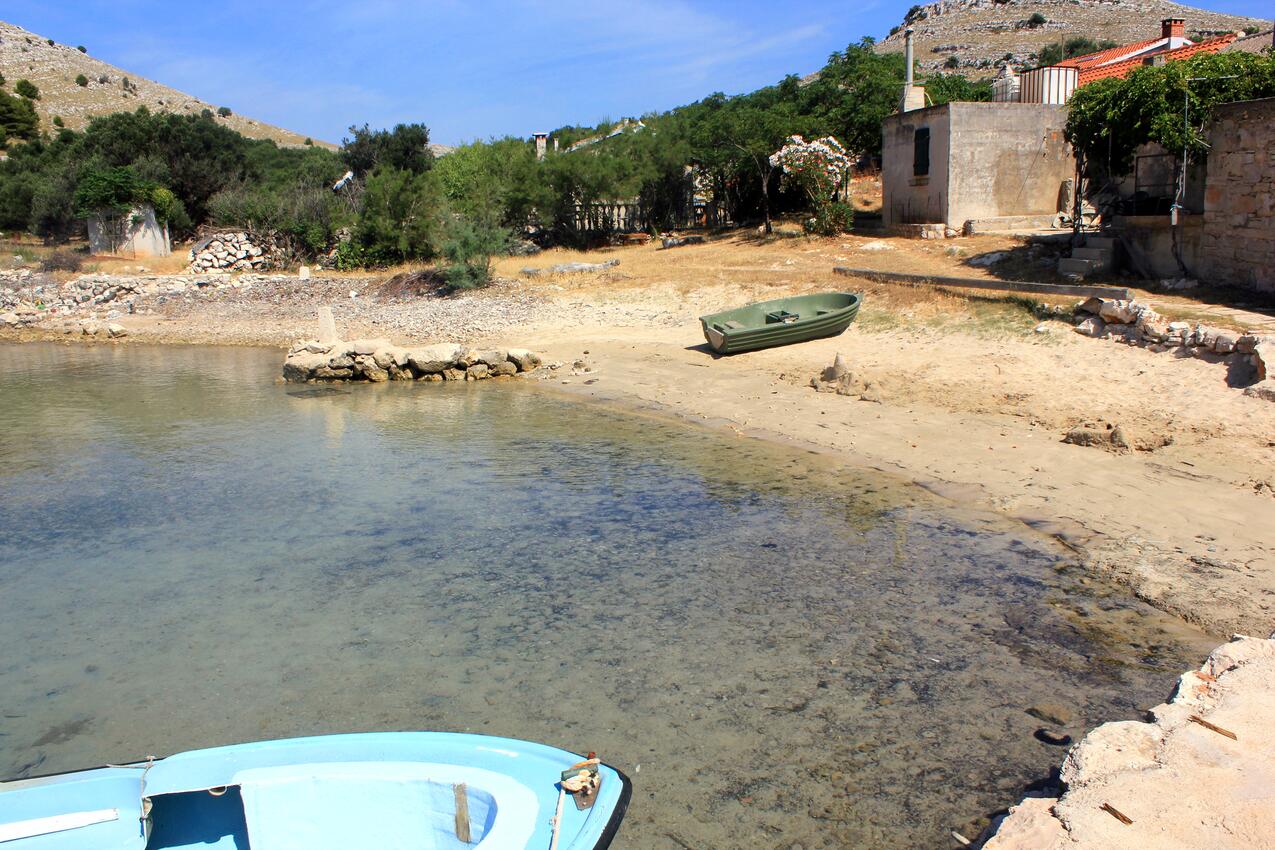 Nächster Strand - Fischerhaus am Meer Bucht Statival, Kornati
