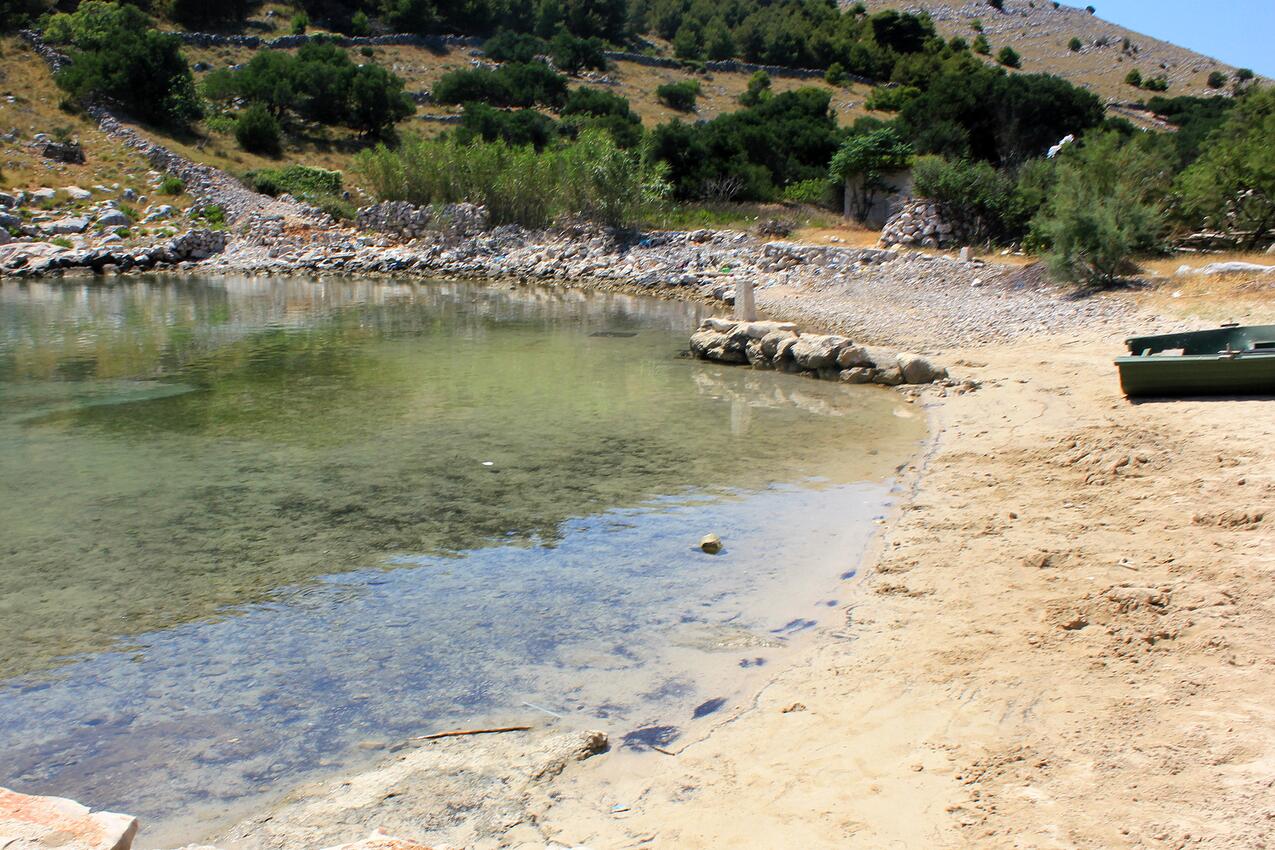 Nächster Strand - Fischerhaus am Meer Bucht Statival, Kornati