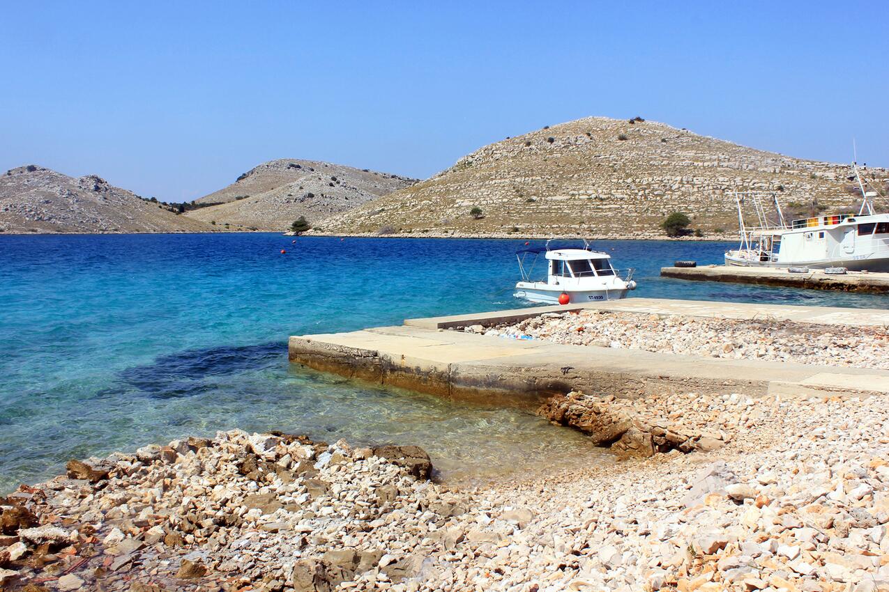 Najbliža plaža - Ribarska kuća za odmor uz more Uvala Suha Punta, Kornati