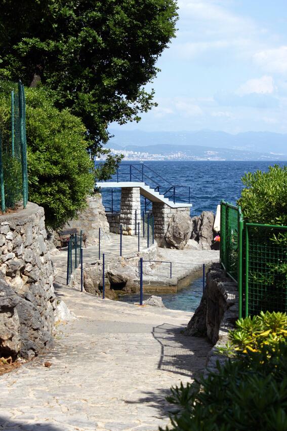 La spiaggia più vicina - Appartamenti per famiglie con bambini Abbazia - Pobri - Opatija - Pobri, Abbazia - Opatija