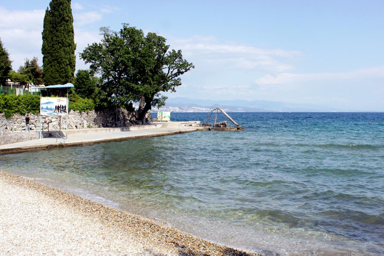 La spiaggia più vicina - Appartamenti per famiglie con bambini Abbazia - Pobri - Opatija - Pobri, Abbazia - Opatija