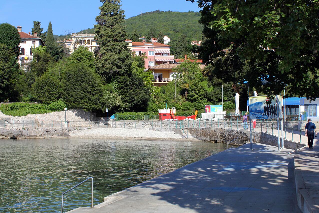 La spiaggia più vicina - Appartamenti per famiglie con bambini Abbazia - Pobri - Opatija - Pobri, Abbazia - Opatija