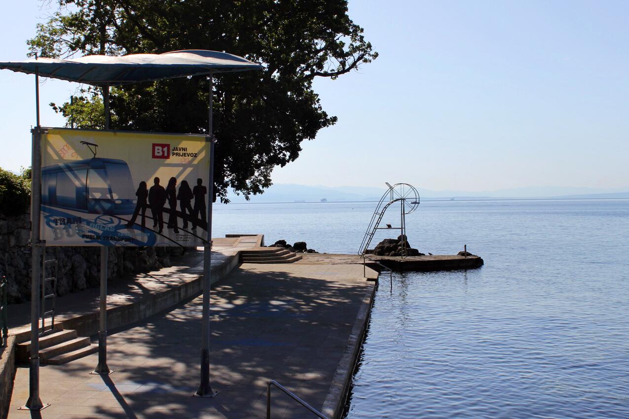 La spiaggia più vicina - Appartamenti per famiglie con bambini Abbazia - Pobri - Opatija - Pobri, Abbazia - Opatija