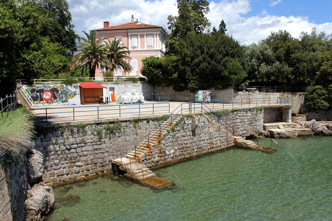 La spiaggia più vicina - Appartamenti con Internet Abbazia - Opatija
