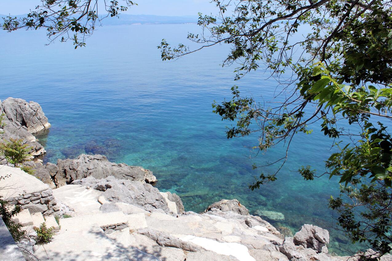 La spiaggia più vicina - Appartamenti accanto al mare Medveja, Abbazia - Opatija