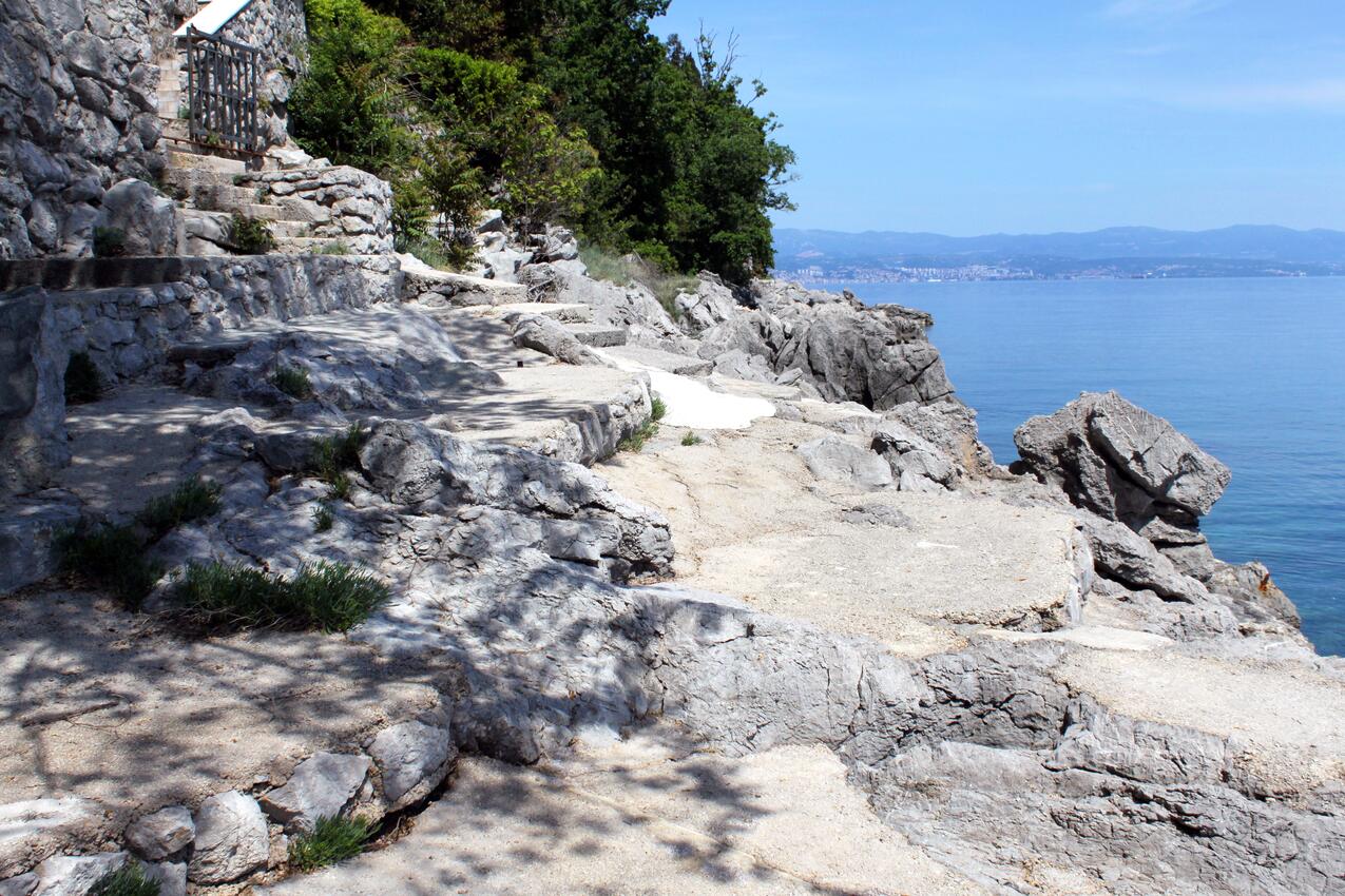 La spiaggia più vicina - Appartamenti accanto al mare Medveja, Abbazia - Opatija