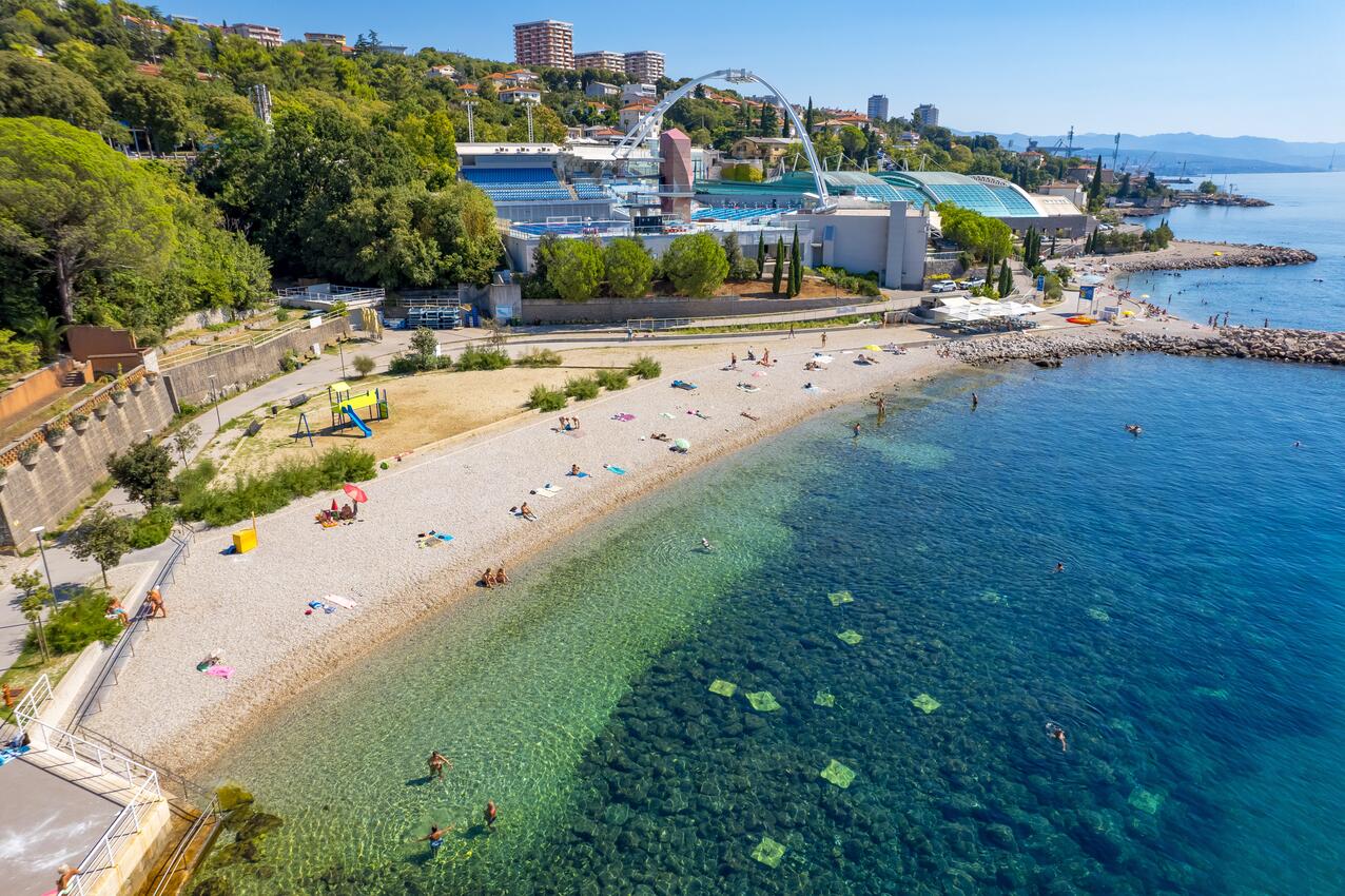 La spiaggia più vicina - Appartamenti con Internet Fiume - Rijeka