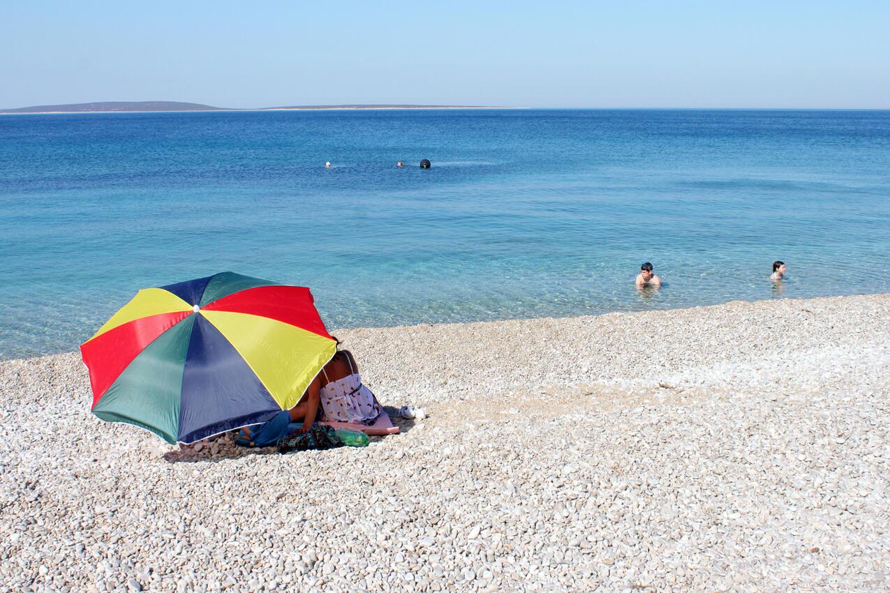 La spiaggia più vicina - Casa vacanze accanto al mare Miholascica, Cherso - Cres