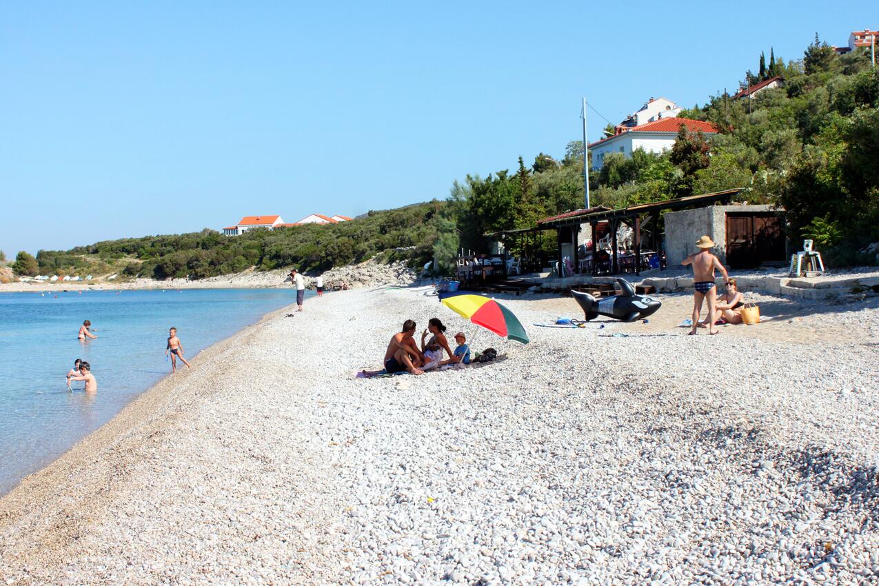 La spiaggia più vicina - Casa vacanze accanto al mare Miholascica, Cherso - Cres