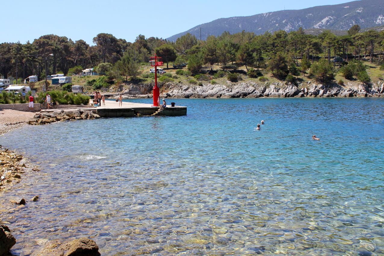 La spiaggia più vicina - Appartamenti accanto al mare Osor, Lussino - Lošinj