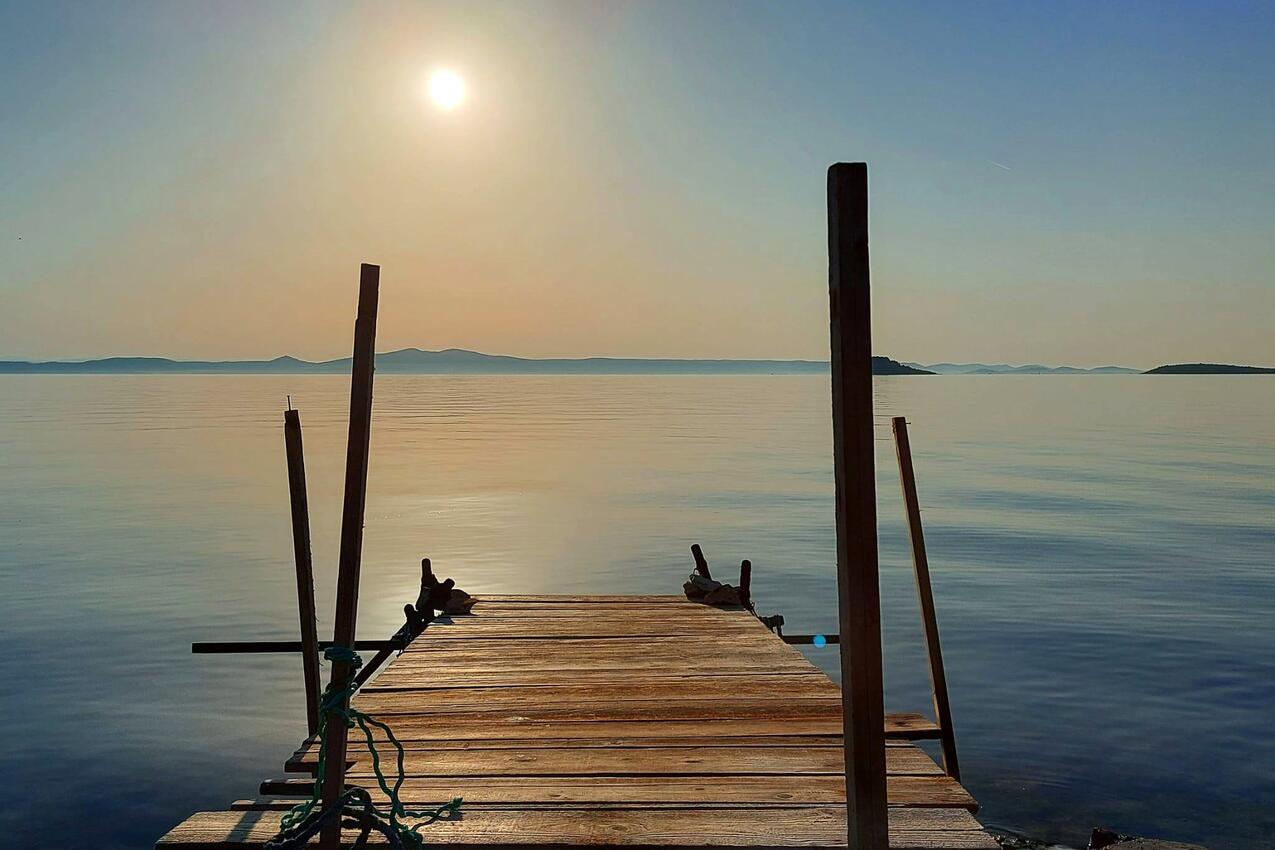 La spiaggia più vicina - Casa dei pescatori accanto al mare Krknata, Isola Lunga - Dugi otok