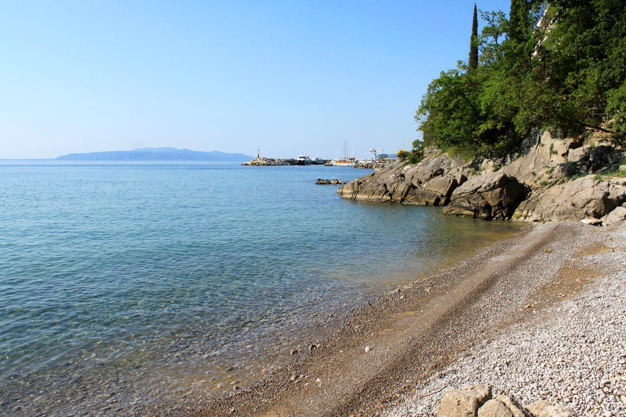 Nejbližší pláž - Apartmány s parkovištěm Opatija