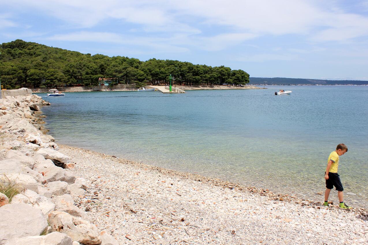 Legközelebbi strand - Apartmanok a tenger mellett Kukljica, Ugljan