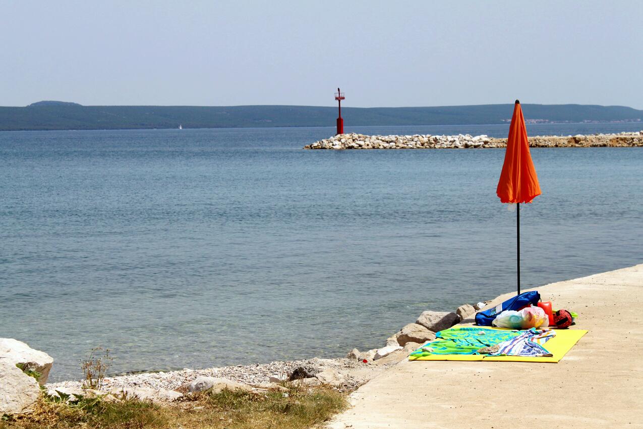 Legközelebbi strand - Apartmanok a tenger mellett Kukljica, Ugljan