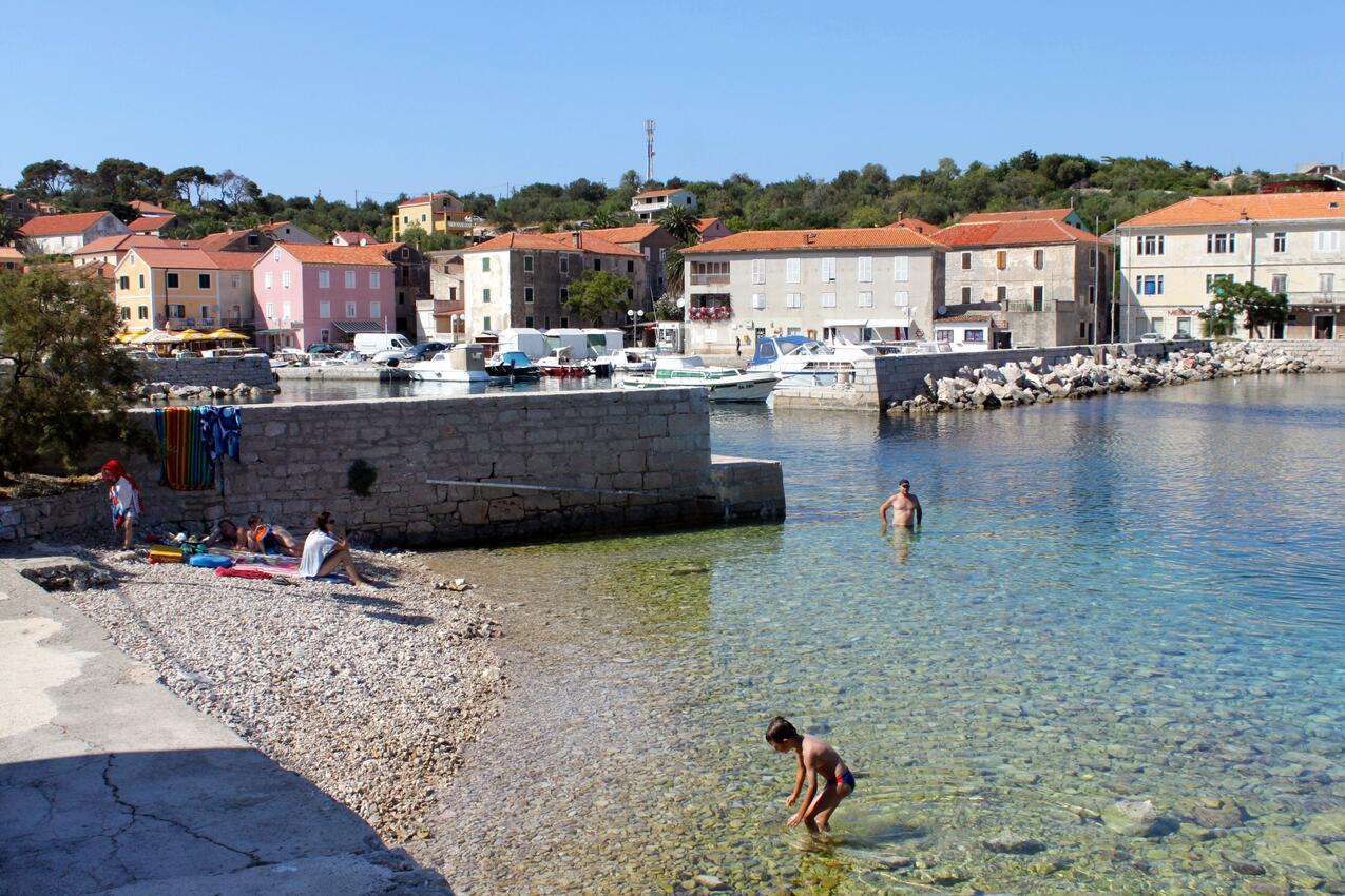 Nächster Strand - Ferienwohnungen am Meer Sali, Dugi otok