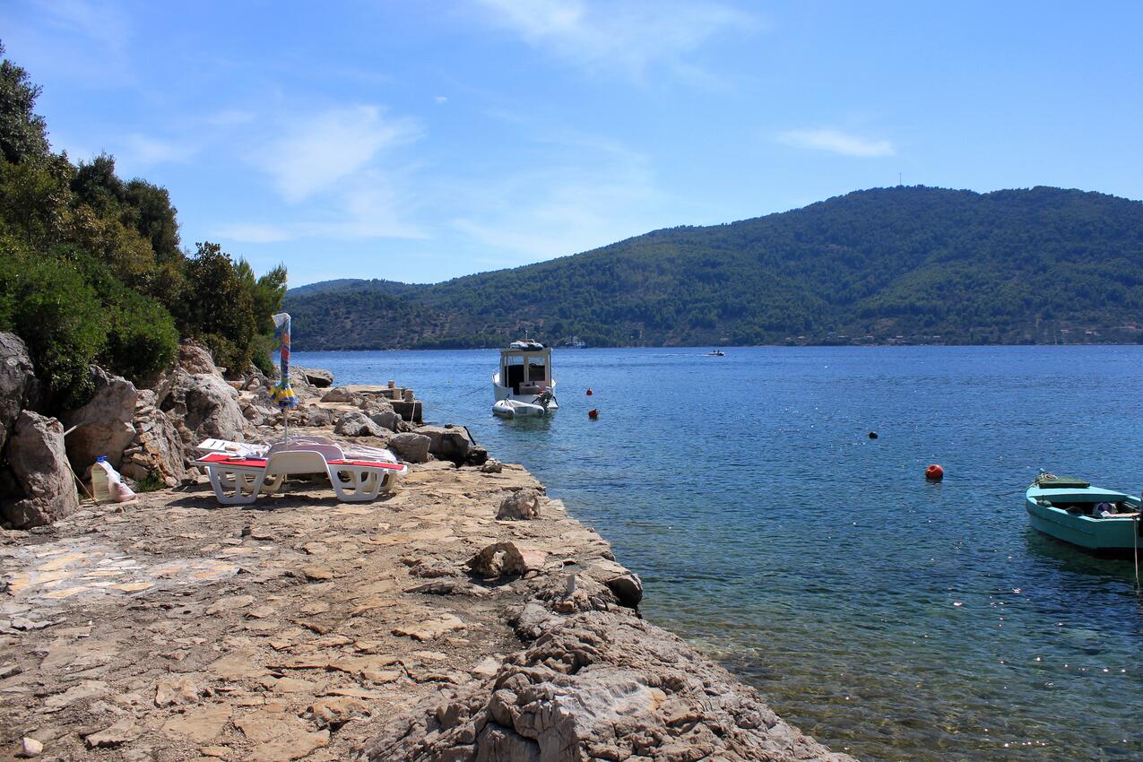La spiaggia più vicina - Casa accanto al mare con piscina per famiglia Baia Mikulina Luka, Curzola - Korčula