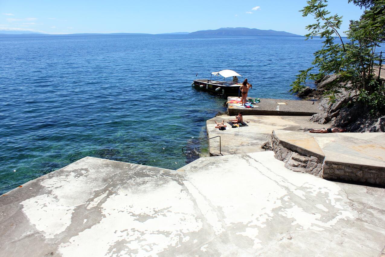 Nächster Strand - Ferienwohnungen mit Parkplatz Opatija