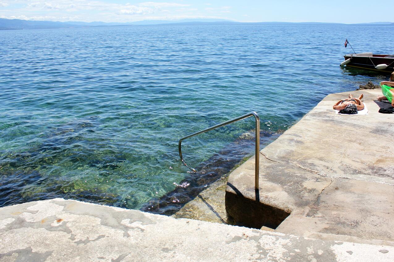 Nächster Strand - Ferienwohnungen mit Parkplatz Opatija