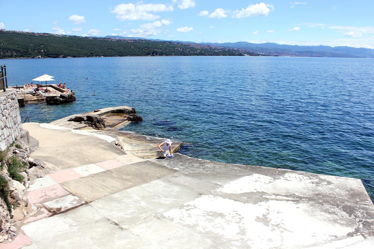 Nächster Strand - Ferienwohnungen mit Parkplatz Opatija