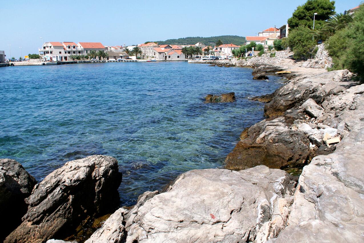 La spiaggia più vicina - Camere accanto al mare San Giorgio - Sućuraj, Lesina - Hvar