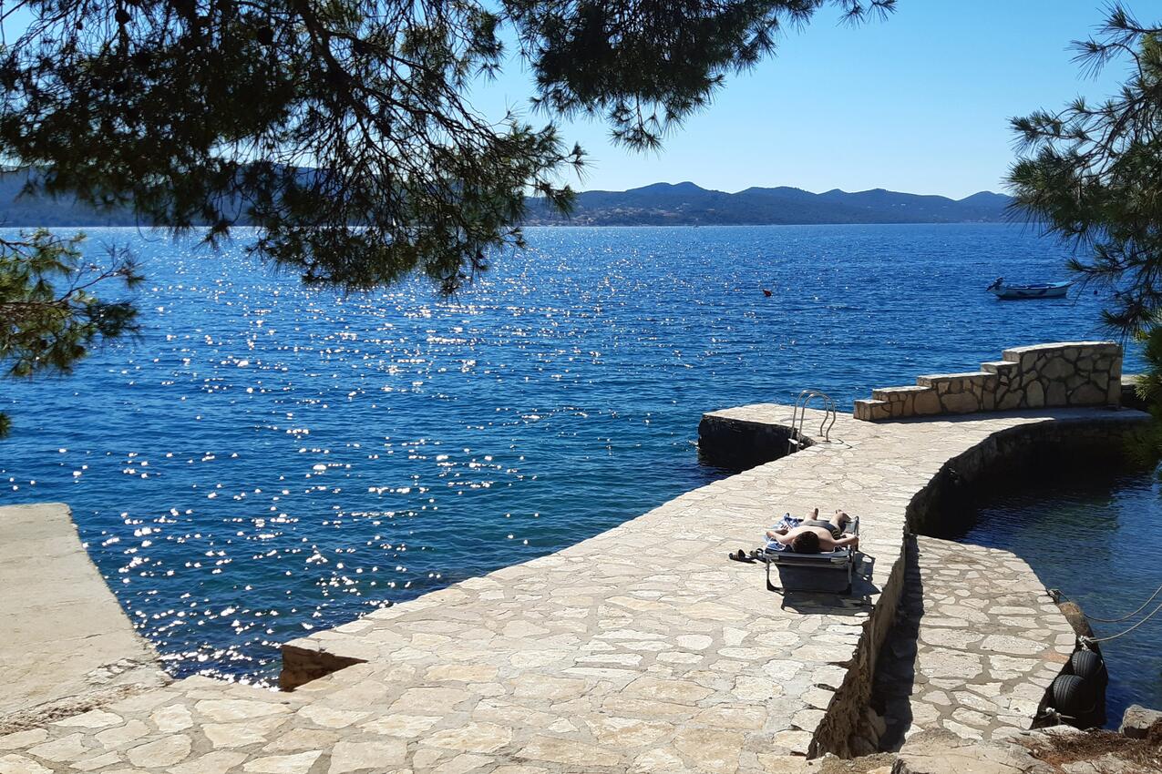Nächster Strand - Ferienwohnung am Meer im Robinson Crusoe Stil Lavdara, Dugi otok