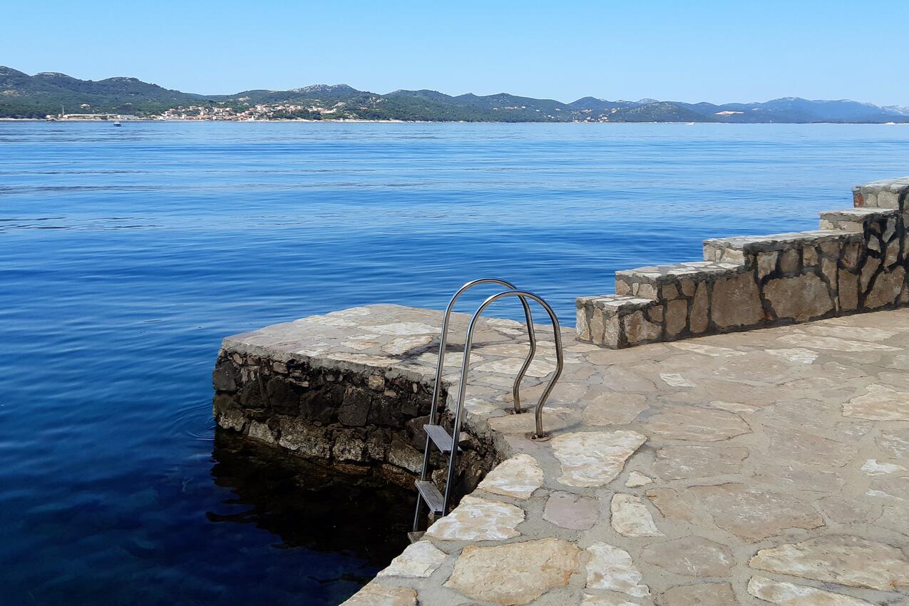Nächster Strand - Ferienwohnung am Meer im Robinson Crusoe Stil Lavdara, Dugi otok