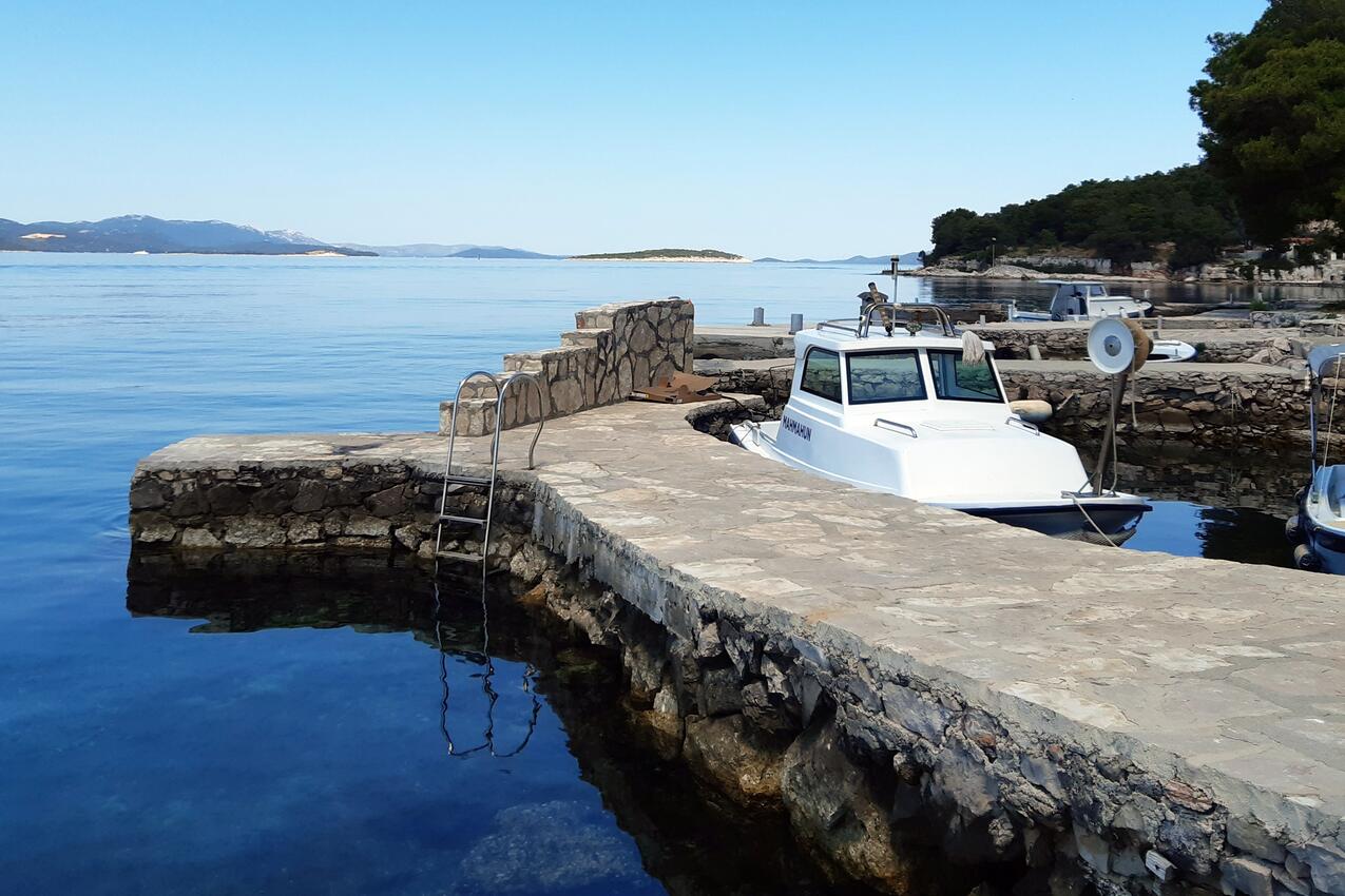 Nächster Strand - Ferienwohnung am Meer im Robinson Crusoe Stil Lavdara, Dugi otok