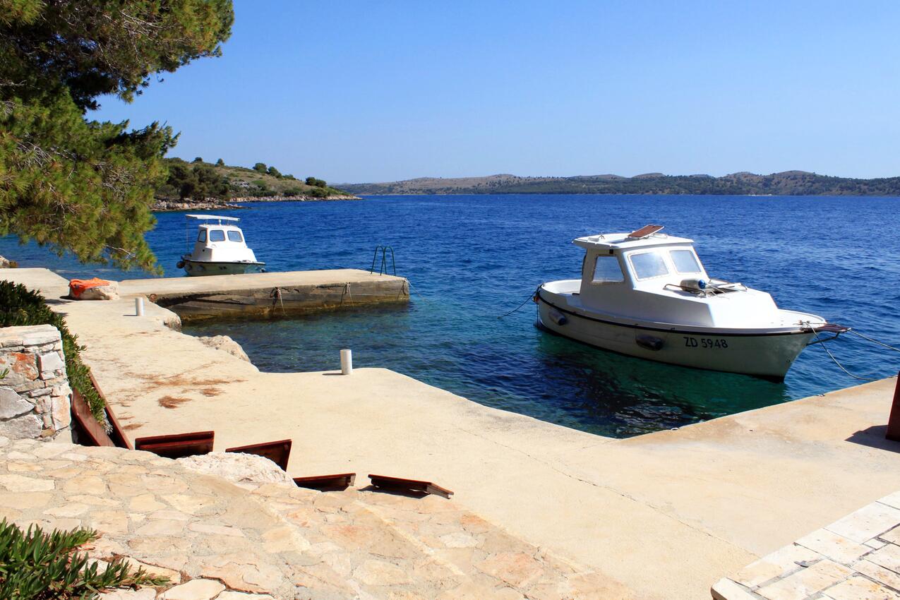 La spiaggia più vicina - Appartamenti robinsoniani accanto al mare Lavdara, Isola Lunga - Dugi otok