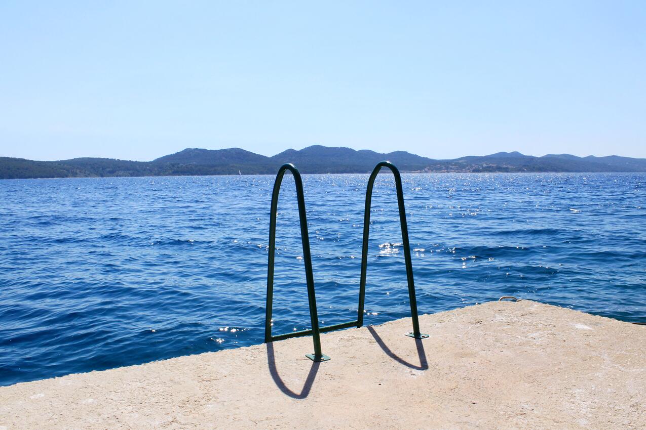 La spiaggia più vicina - Appartamenti robinsoniani accanto al mare Lavdara, Isola Lunga - Dugi otok