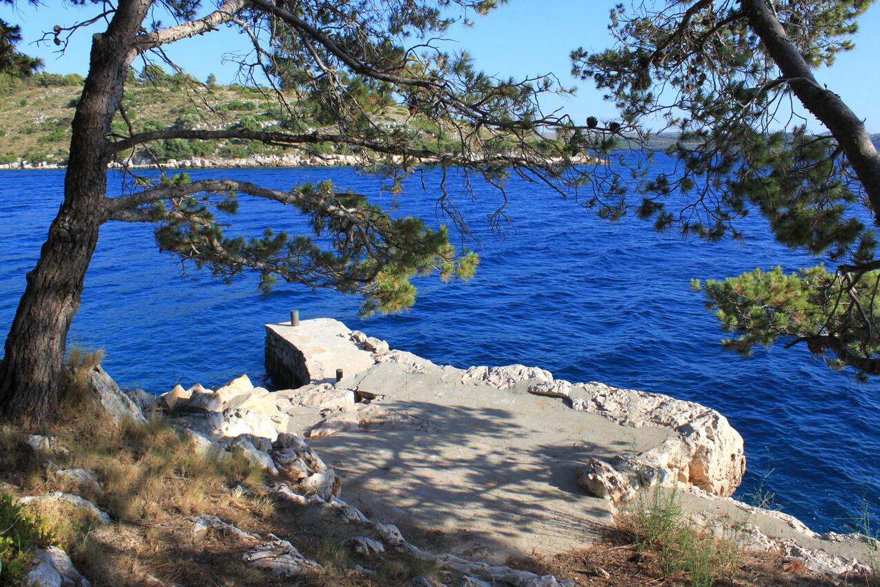 La spiaggia più vicina - Casa dei pescatori accanto al mare Lavdara, Isola Lunga - Dugi otok