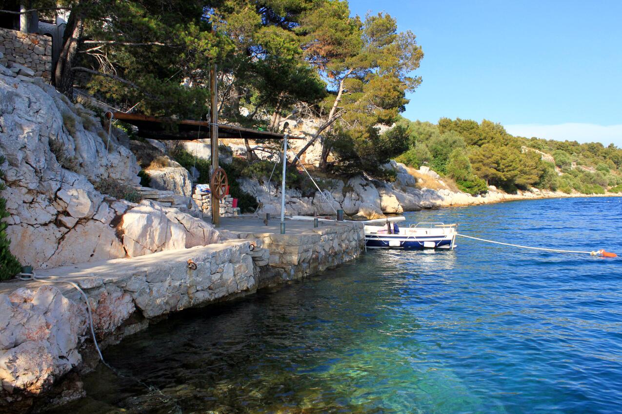 La spiaggia più vicina - Casa dei pescatori accanto al mare Lavdara, Isola Lunga - Dugi otok